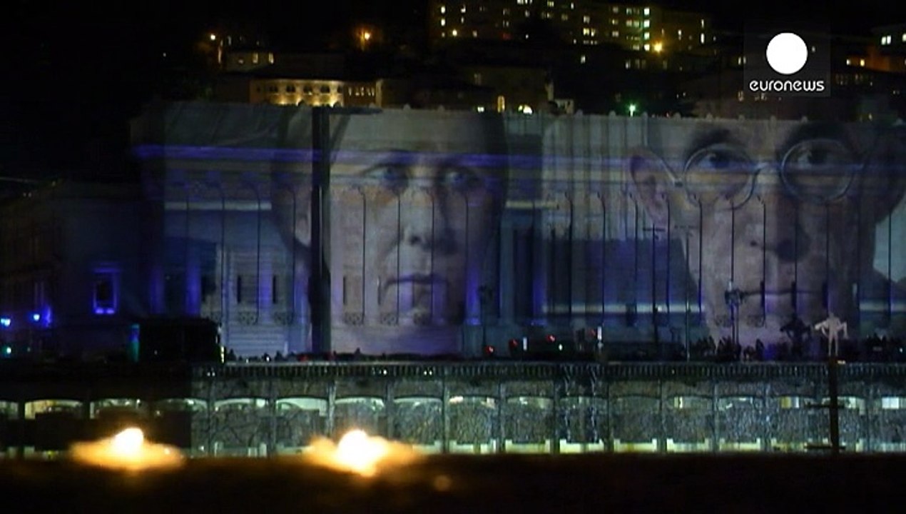 De Fiesta de las Luces a tributo a las víctimas de los atentados de París