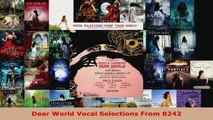 Read  Dear World Vocal Selections From 8242 Ebook Free