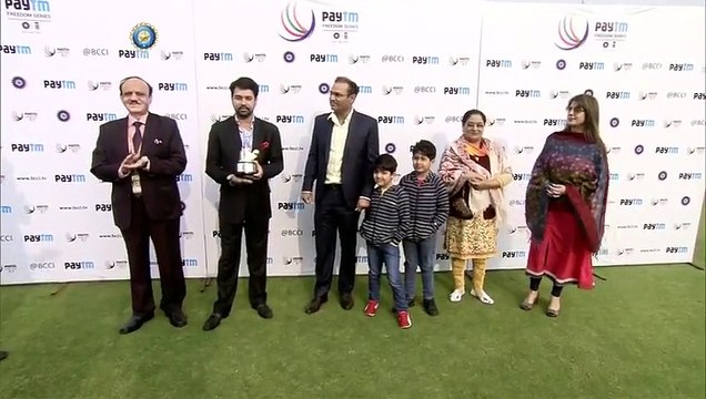 FAREWELL Virender Sehwag honoured at his home ground