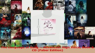 Read  The Language of Song  Advanced High Voice Book  CD Faber Edition Ebook Free