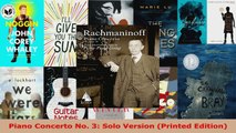 Read  Piano Concerto No 3 Solo Version Printed Edition Ebook Free