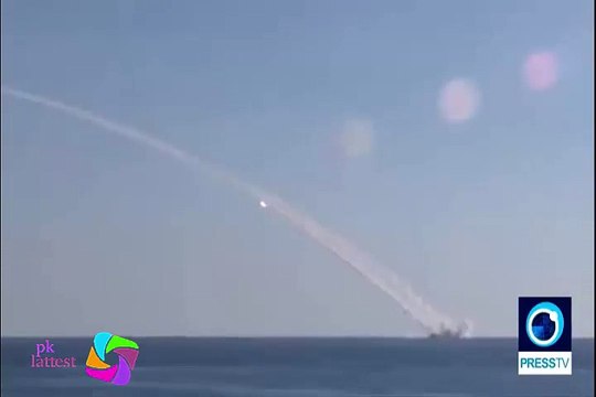 This is How the Russian Naval Forces Struck the ISIS Terrorists Positions in Syria