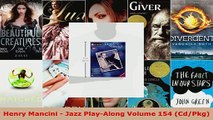 Download  Henry Mancini  Jazz PlayAlong Volume 154 CdPkg PDF Free