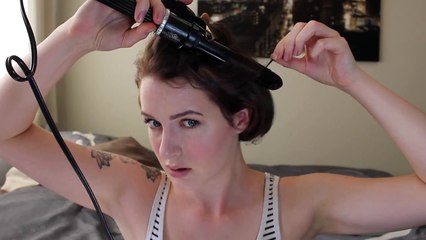 Messy Curls Hair Tutorial