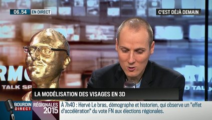 La chronique d'Anthony Morel: Comment personnaliser son portrait à travers une imprimante 3D ? - 09/12