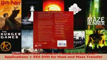 PDF Download  Heat and Mass Transfer Fundamentals and Applications  EES DVD for Heat and Mass Transfer Download Full Ebook