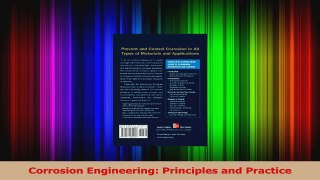 PDF Download  Corrosion Engineering Principles and Practice Read Full Ebook