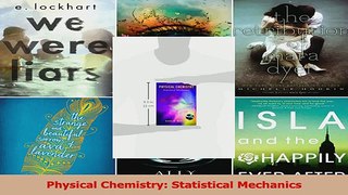PDF Download  Physical Chemistry Statistical Mechanics PDF Online