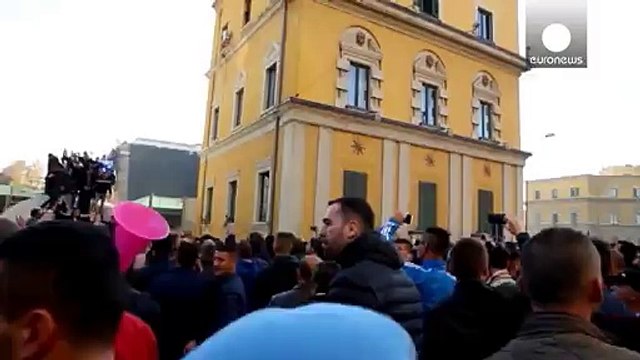 Albanian opposition protesters accuse government of corruption