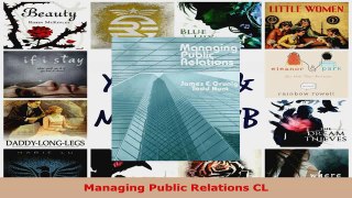 Read  Managing Public Relations CL Ebook Free