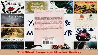 Read  The Silent Language Anchor Books Ebook Free