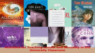 Read  Activities for Teaching Gender and Sexuality in the University Classroom EBooks Online