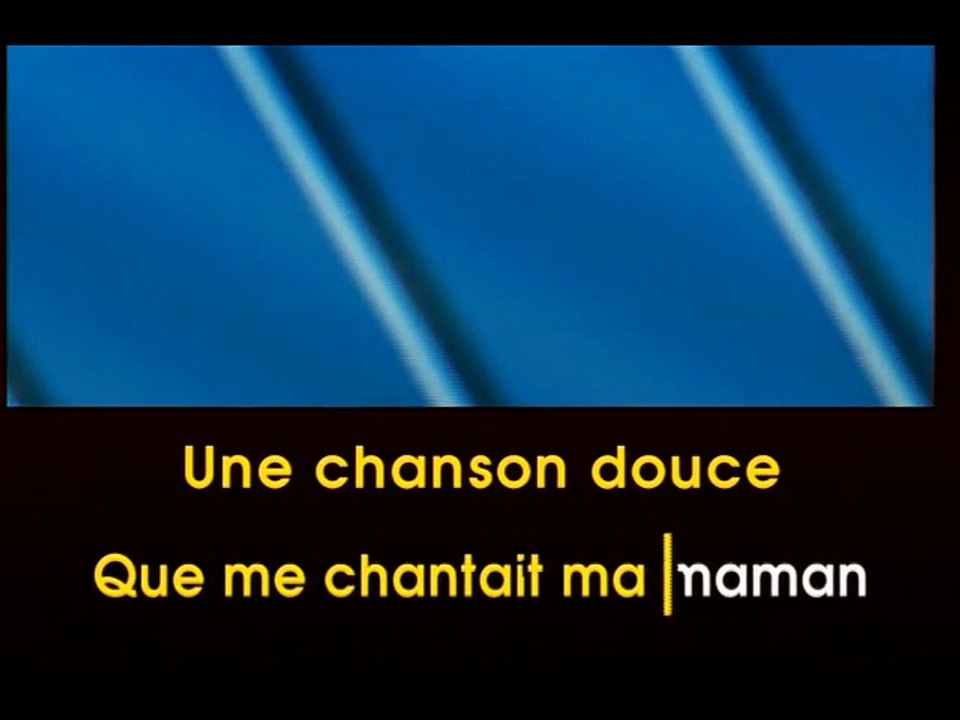 KARAOKE HENRI SALVADOR - Une chanson douce