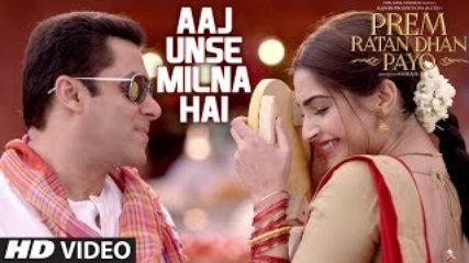 AAJ UNSE MILNA HAI | Full Video Song | Salman Khan,Sonam Kapoor | 2015