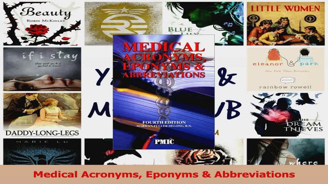 Medical Acronyms Eponyms Abbreviations PDF