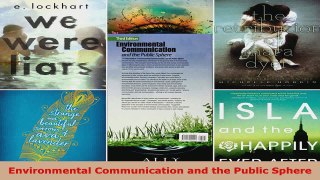 Read  Environmental Communication and the Public Sphere PDF Free