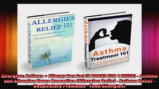 Allergies Asthma  Allergy Box Set 2 BOOKS FOR 1 OFFER  Asthma and Allergies Home