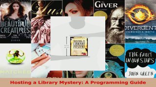 Download  Hosting a Library Mystery A Programming Guide Ebook Free