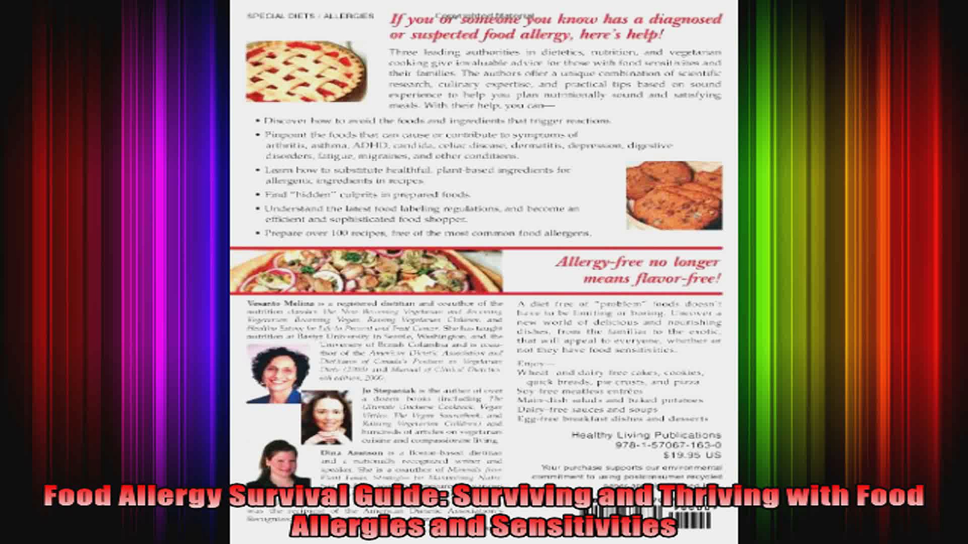 Food Allergy Survival Guide Surviving and Thriving with Food Allergies and Sensitivities