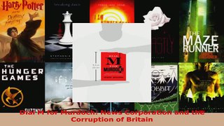 Read  Dial M for Murdoch News Corporation and the Corruption of Britain Ebook Free