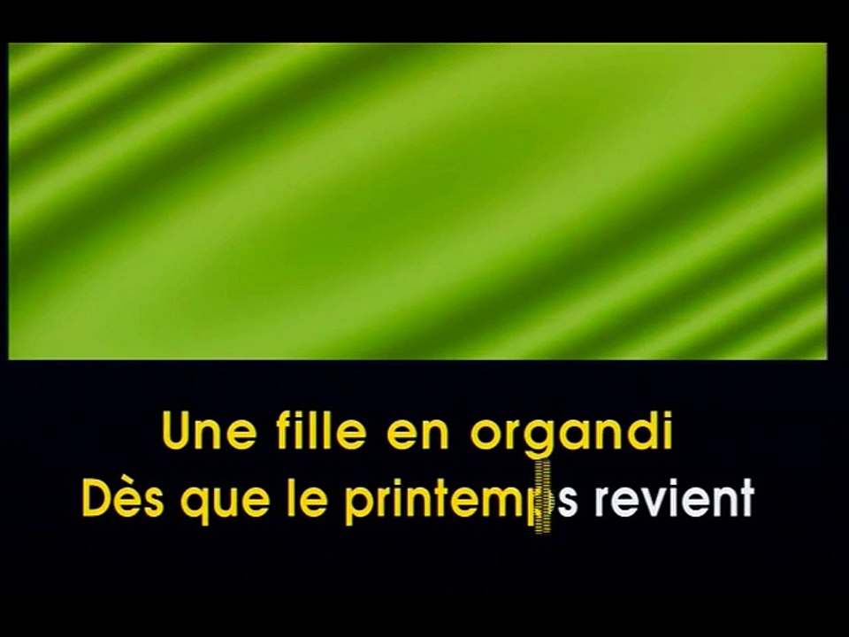 KARAOKE HUGUES AUFRAY - Dès que le printemps revient