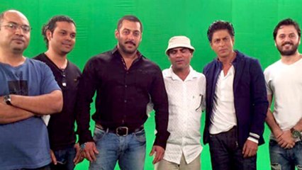 (VIDEO) Shahrukh Khan And Salman Khan Shoot For Big Boss 9 Promo | Karan And Arjun Reunite