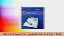 ICD9CM Expert for Hospitals Vols 1 2  3   2006 Read Online