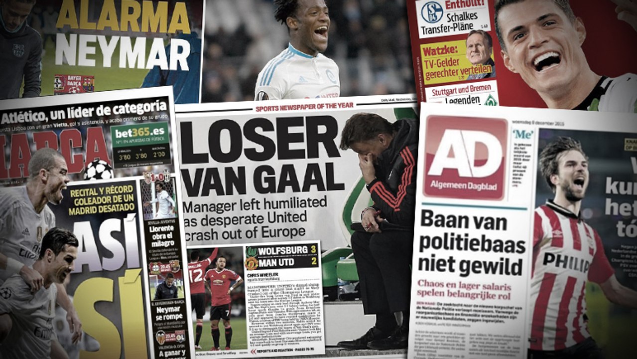 Van Gaal humilié en Angleterre, une offre record pour Batshuayi