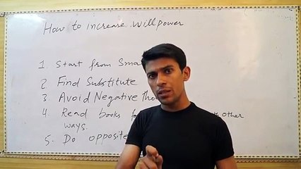 How to Increase Willpower