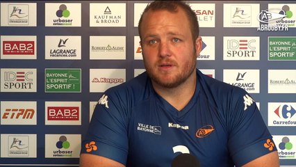 Rassie Van Vuuren : "J'espère que les supporters vont profiter de notre dynamique"