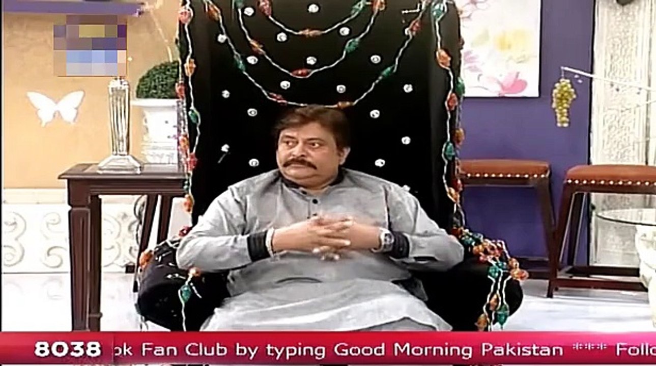 Shabbir Jan gets angry with Nida Yasir in Good Morning Pakistan Talk Show
