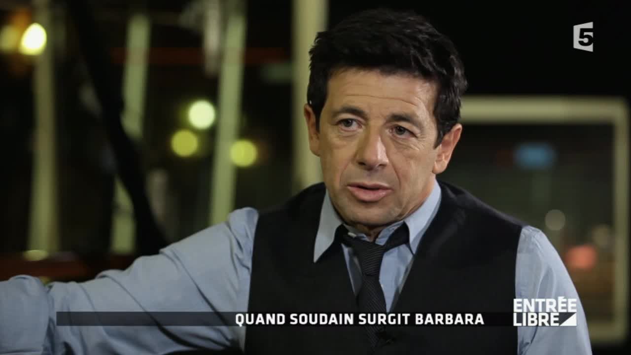 Patrick Bruel: Album hommage à Barbara - Entrée libre