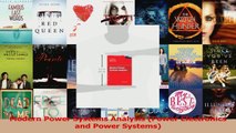 Read  Modern Power Systems Analysis Power Electronics and Power Systems Ebook Free