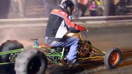 Quads gone wild 'Dirt Drag Racing