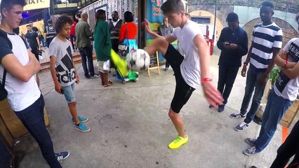 Amazing 2 v 2 skills at Adidas event London - STRskillSchool