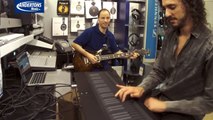 Un synthétiseur reproduit le son d'une guitare électrique