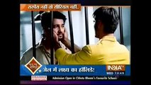 Jail mein Lakshya ko Mil ne Gaya Sanskar jis ke Saath Lakshya ne ki Badtmeezi 9th December 2015 Swaragini