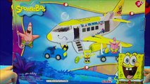 SpongeBob & Patrick Star SquarePants Airplane Playset From Nickelodeon Toys Juguetes de Bo