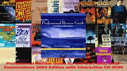 Professional Review Guide for the CHP CHS CHSP Examinations 2004 Edition with Interactive PDF