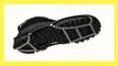 Best buy Traction Cleat  ICETrekkers Shoe Chains Small Mens 56Womens 57 Black