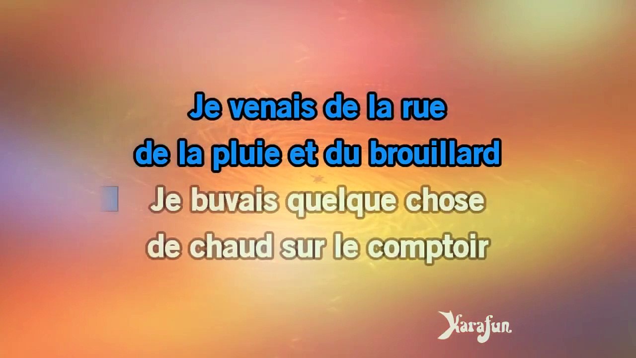Karaoké Pourquoi pleurer (sur un succès dété) - Claude François *