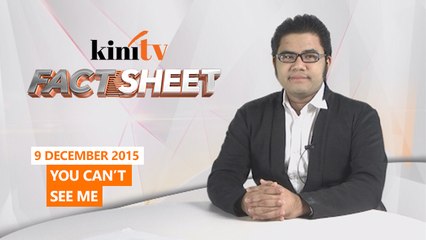 Fact Sheet - December 9: You can't see me