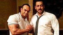Salman Khan Poses With Wrestling Coach On The Sets Of SULTAN