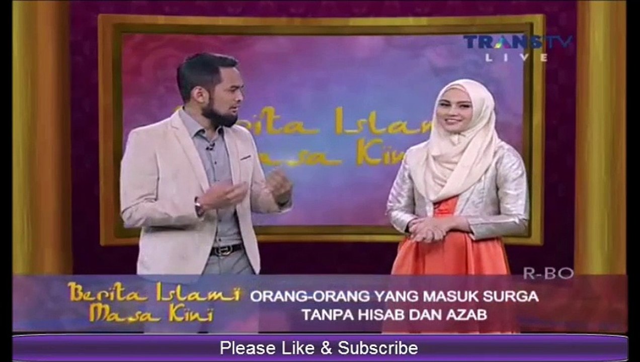 Ciri-ciri Orang yang masuk syurga tanpa Hisab