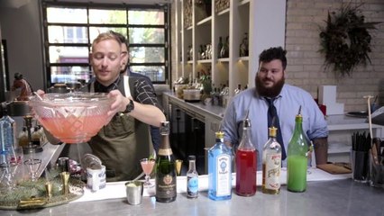 Cocktail How-to: Cranberry Cordial Punch