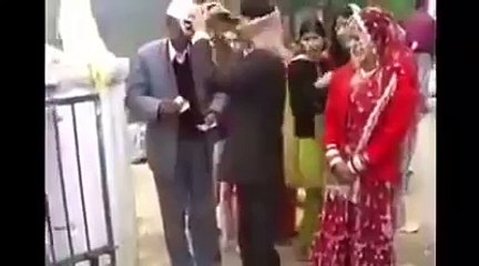 funny videos bridegroom become mad insane in his wedding