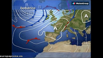Previsión del tiempo para este miércoles 9 de diciembre
