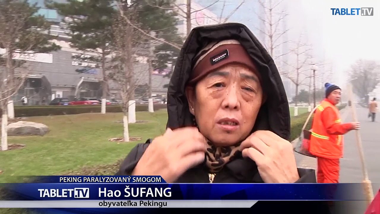 Najvyšší stupeň pohotovosti kvôli smogu v Pekingu stále platí