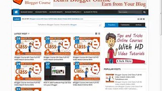 Blogger Course 7th Class By Tarka News - TarkaNews - Exclusive Online , HD Videos , Watch VideosTarkaNews - Exclusive Online , HD Videos , Watch Videos