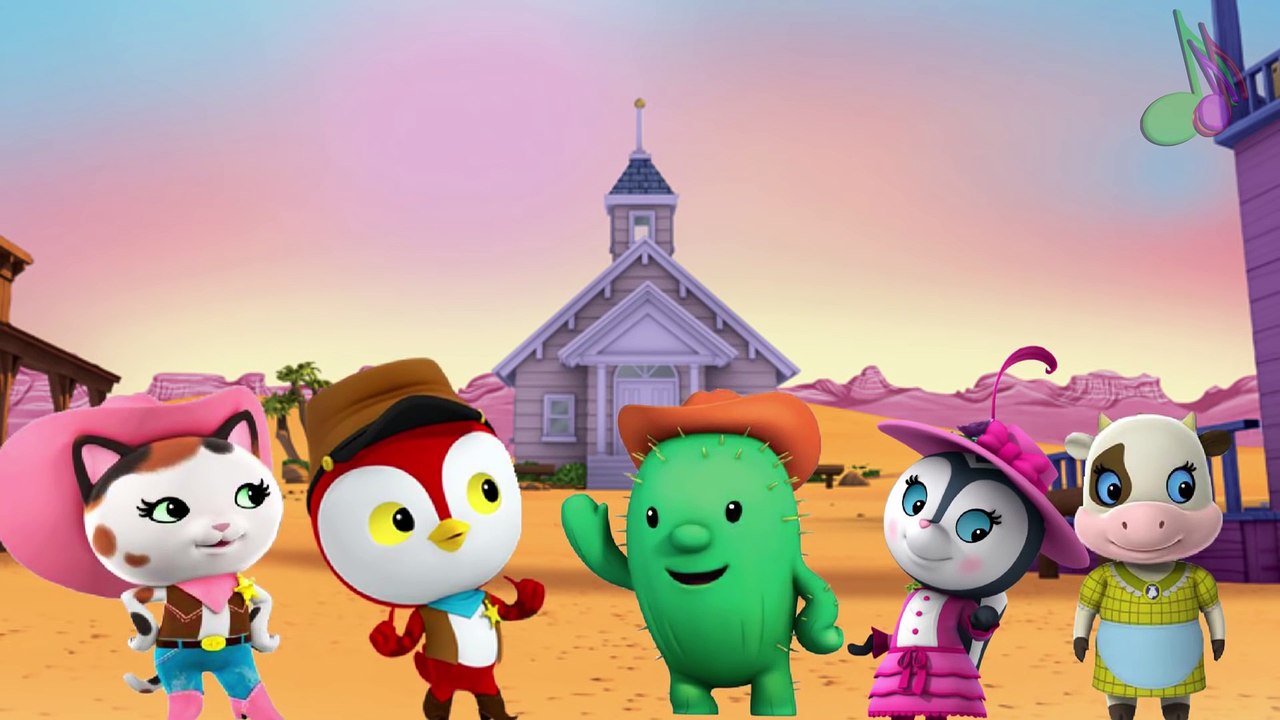 sheriff callie's wild west Finger Family Nursery Rhymes For Kids